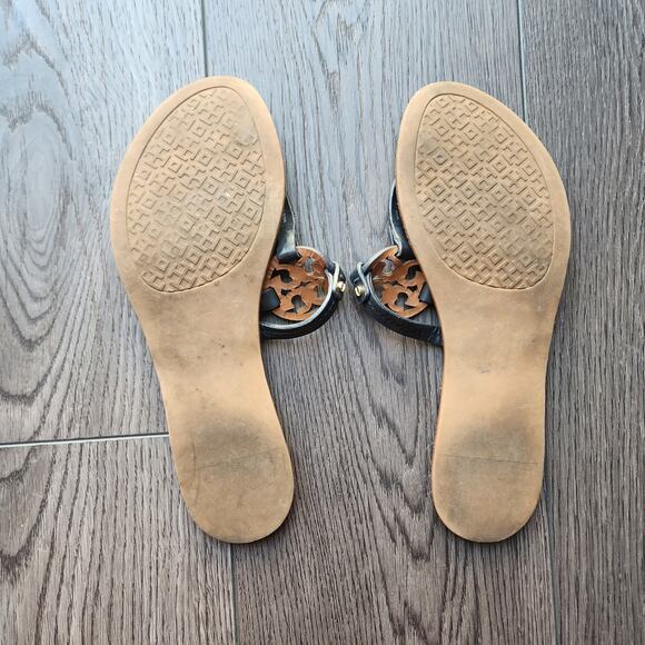 Tory Burch Mini Miller Leather thong sandals, size 8 - Picture 4 of 5
